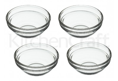Kitchen Craft set of 4 Pinch Bowls (7.5cm / 3" / 55ml)